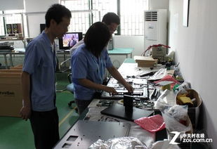 样品研发室 平板电视 液晶电视新闻 中关村在线